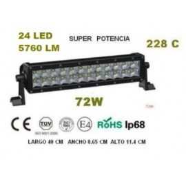 FARO BARRA AgroleD 24LED 72W 5760LM 228C