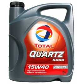 Aceite Total Quartz 5000 Diesel 15W40 5L