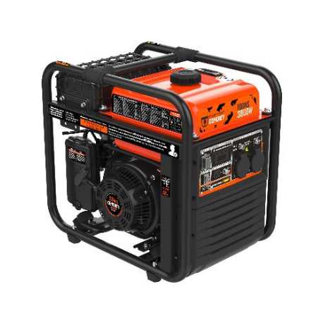 Generador Genergy inverter Rodas 3800W 230V arranque eléctrico