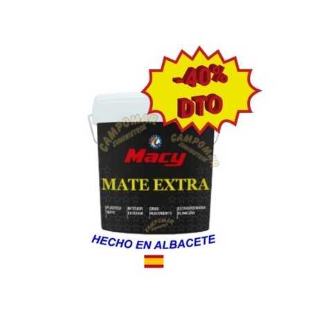 Pintura Plástica Mate Extra Macy Blanca