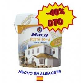 Pintura Plástica Mate M-4 Antimoho Blanca Macy