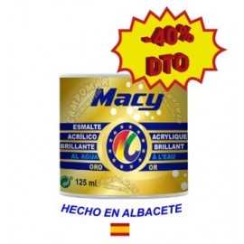 Esmalte Decoración Sintético Oro Macy 125 Ml