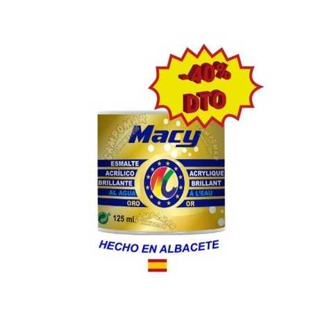 Esmalte Decoración Sintético Oro Macy 125 Ml