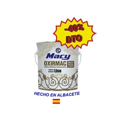 Esmalte Antioxidante Oxirmac Liso Macy 
