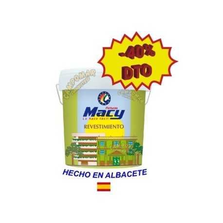 Revestimiento Rugoso Industrial Blanco Macy 15L