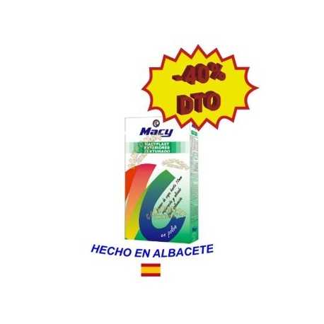 Macyplast Exteriores Texturado Polvo Blanco Macy 5 Kg