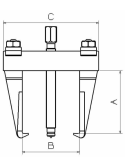 Extractor Mecánico 1001 Forza 2 Patas 50 X 60