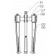 Extractor Mecánico 9120LT Forza 3 Patas 380 X 185