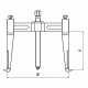 Extractor Mecánico 9120LT Forza 3 Patas 380 X 185