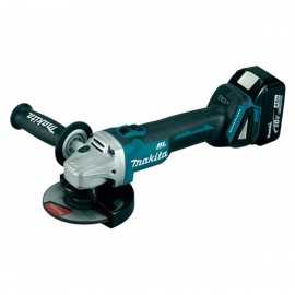 Amoladora DGA504RMJ 125MM Bat 18V +2Bat Makita