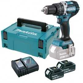 Taladro Combinado DHP484RTJ 18V 2/Bat Makita