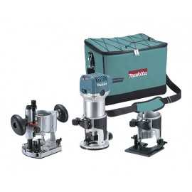 Fresadora Multifunción RT0700CX2 6 y 8MM Makita