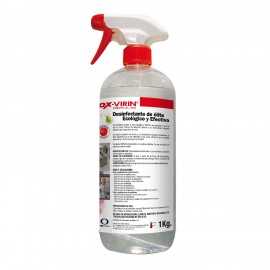 Limpiador Desinfectante Liquido Con Pistola 1 Litro OX-Virin