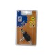 Conector TV Triple 1M 2H Negro PH0361 Profer