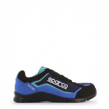 SPARCO Zapato Seguridad NITRO Negro-Rojo S3 SRC