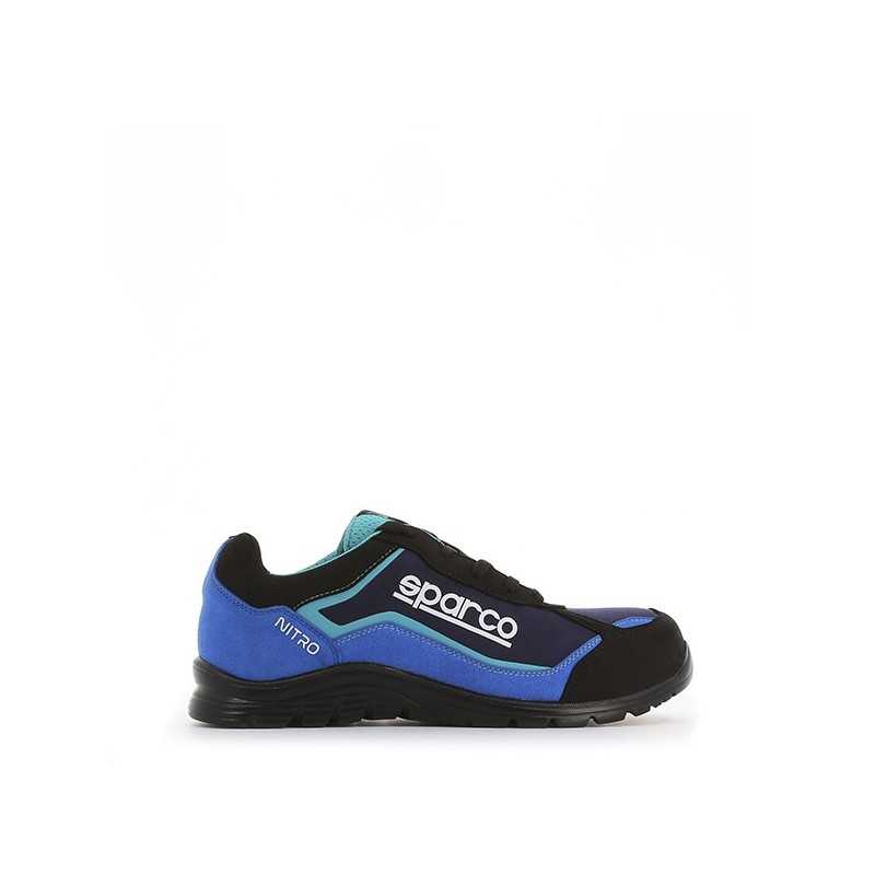 Zapatillas de Seguridad SPARCO Nitro - S3 - Rojo y Negro