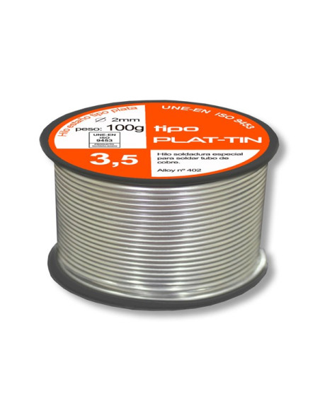 Estaño Fontan SN-CU 3,5% 2MM 100 G Brofil