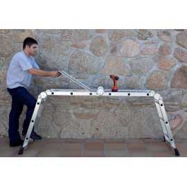 Escalera Multiuso Con Plataforma EMA-3C Coviden