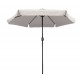 Parasol De Aluminio Beige