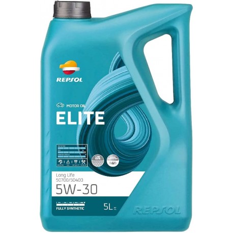 Aceite Repsol Elite Long-Life 50700/50400 5W30 5L