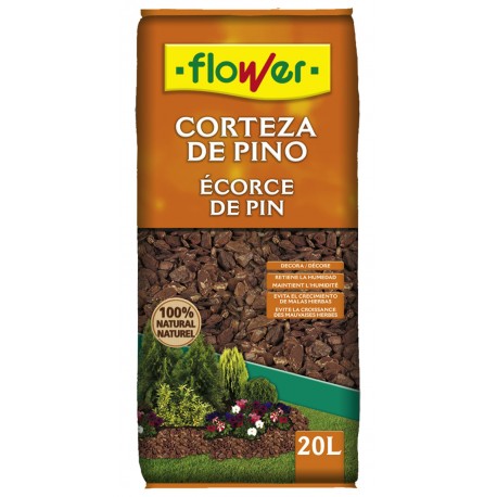 Corteza Pino 15/30 20Litros Flower