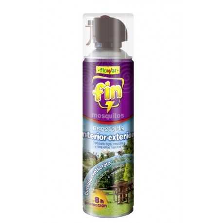 Insecticida Fin Mosquitos Exterior / Interior 650 ml Flower